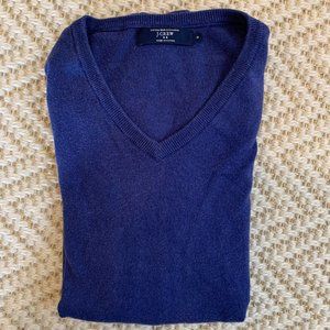 J. Crew Cotton and Cashmere Sweater